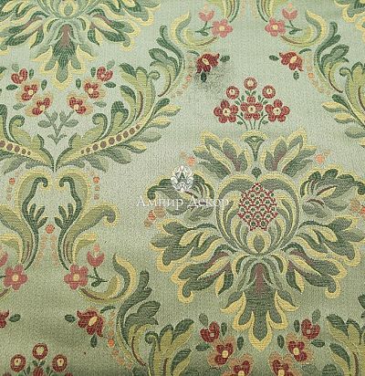 Жаккардовая ткань с классическим рисунком 1435694 