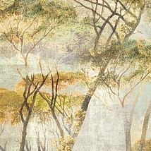 Фото: Панно в пастельнх тонах КРОНЫ ДЕРЕВЬЕВ Саванна DG2HYM1023- Ампир Декор