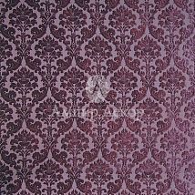 Фото: английская ткань дамаск Lucilla Aubergine- Ампир Декор