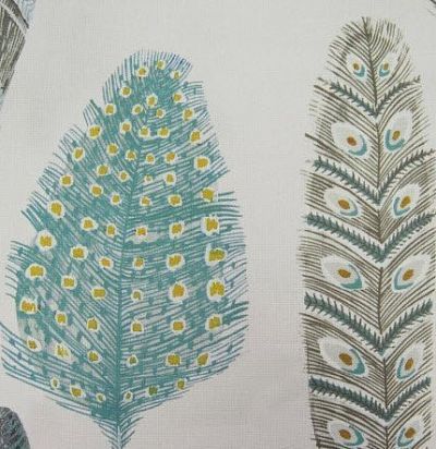 Лен из Англии Simba Print Peacock 