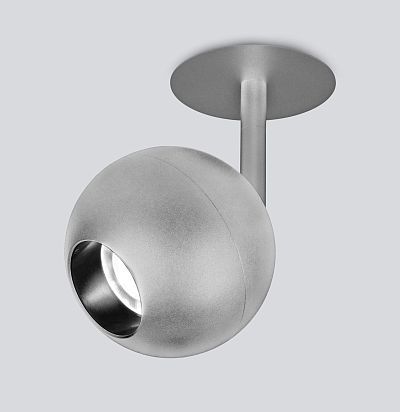 Встраиваемый поворотный светодиодный светильник Ball 12W 4200K серебро 9926 LED Elektrostandard Pro