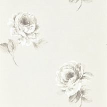 Фото: обои белые с розами 216276- Ампир Декор