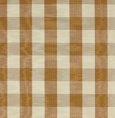 Клетчатая льняная ткань F1001/07 Colefax and Fowler
