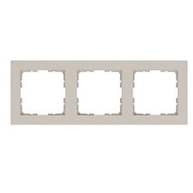 Фото: Рамка G-Classic  3-постовая, цвет Тауп- Ампир Декор