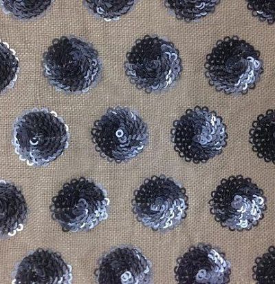 льняная ткань Ulla Sapphire 