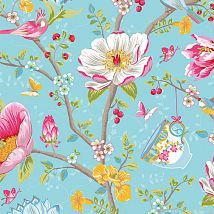 Фото: Яркие дизайнерские обои 341002- Ампир Декор