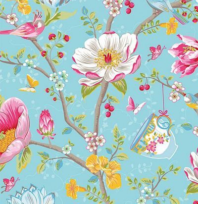 Яркие дизайнерские обои 341002 