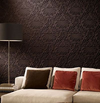 обои темные с дамаском 30511 ARTE - 1
