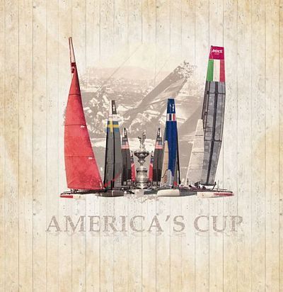 Панно KT Exclusive Stars&Stripes 2800128 America's cup KT Exclusive
