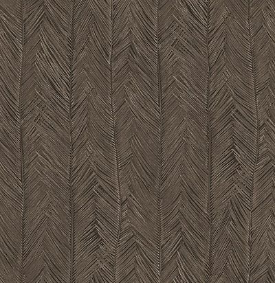 Черные обои с листьями пальмы 75403 ARTE