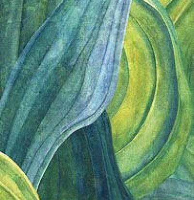 Панно с листьями хосты DG2HOS1012 Khroma