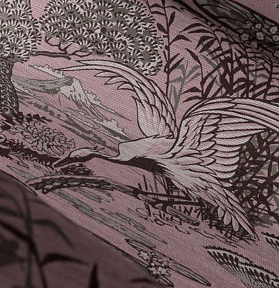 обои розовые с павлинами 13501 ARTE - 2