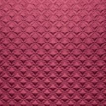 Фото: Стеганые обои бордовые дизайн амулет 10-011-123-20- Ампир Декор