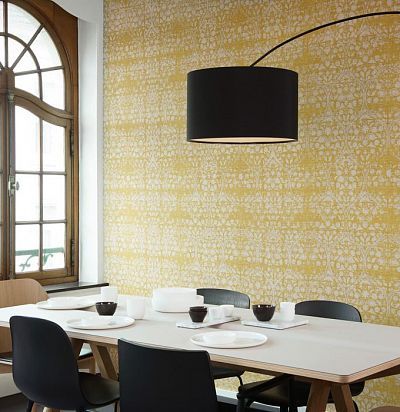 обои желтые с узором 24533 ARTE - 1