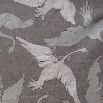 Фото: Портьерная ткань с печатным рисунком Odette Quartz- Ампир Декор