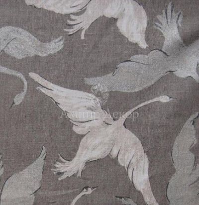 Портьерная ткань с печатным рисунком Odette Quartz Voyage Decoration