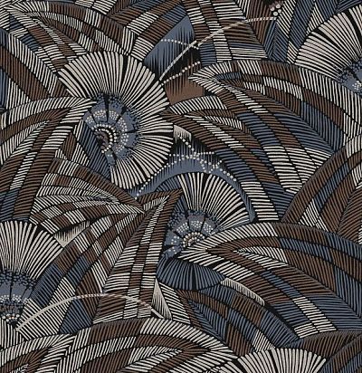 Обои с тропическими цветами TRI401 Khroma