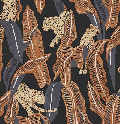 Обои с леопардом в джунглях OMB106 Khroma Zoom