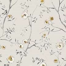 Фото: Обои рулонные цветочные кусты SUM202- Ампир Декор