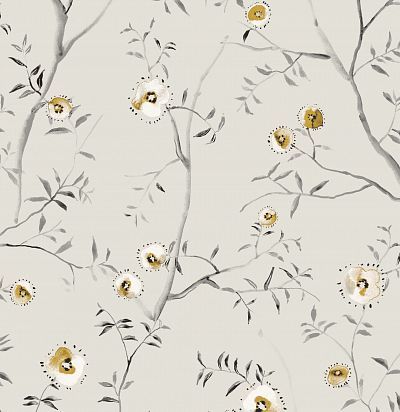 Обои рулонные цветочные кусты SUM202 Khroma