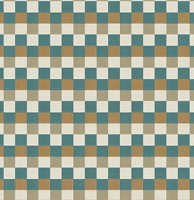 Обои в разноцветную клетку 21000 ARTE