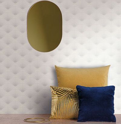 Стилизованные веера, с объемным эффектом, наесением блестящих чернил в стилистике ар-деко. Khroma Zoom - 1