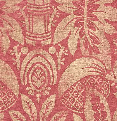 обои с растительным дамаском PEW02002 Zoffany