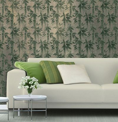 обои зеленоватого оттенка 10318  - 1