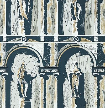 Крупнораппортные обои Монтикьют 312966 Zoffany