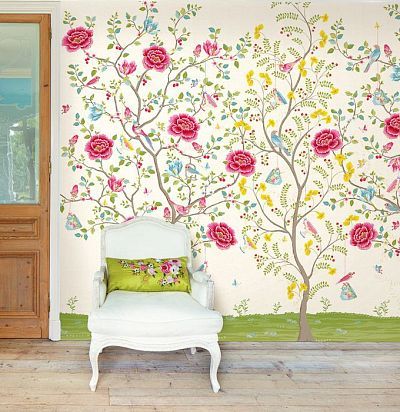 Дизайнерские обои со сказочными деревьями 341094  - 1