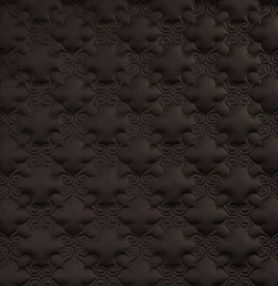 Стеганые обои  темно-шоколадные дизайн Дамаск 20-022-110-20 