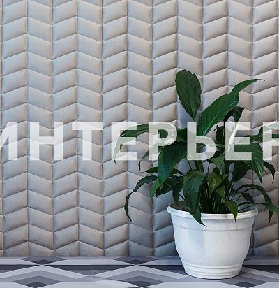 Стеганые обои  светло-бежевые дизайн Солнечный 10-012-101-00 