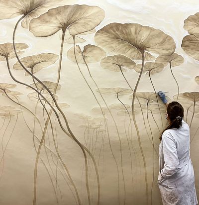 Обои ручной росиписи JVS06  - 1