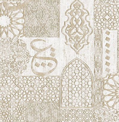 Крупнораппртный дизайн с объемным орнаментом. Khroma Zoom