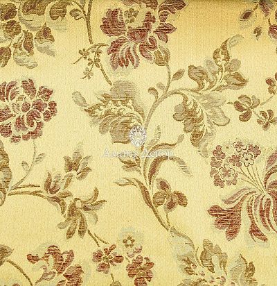 Жаккардовая ткань с цветочным рисунком 1435492 