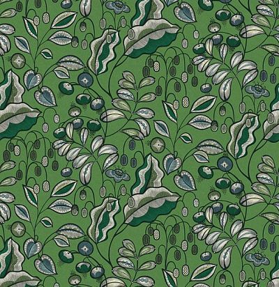 обои современные  дизайнерские листья и ягоды  HIA001 Khroma Zoom