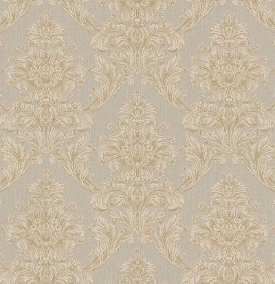 Обои с классическим дамаском 086194 Rasch Textil