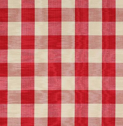 Льняная ткань в клетку F1001/01 Colefax and Fowler