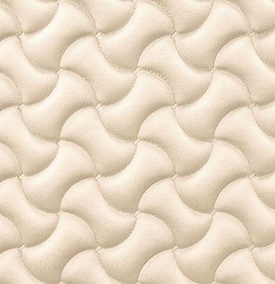 Стеганые обои  слоновой кости дизайн Пазл 10-009-125-27 