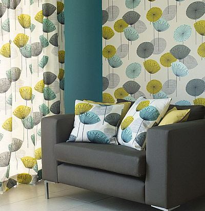 бумажные обои в стиле 50х DOPWDA104 Sanderson - 2