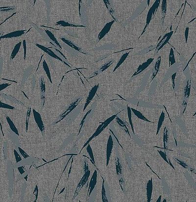 обои синие с флоком 80023 ARTE