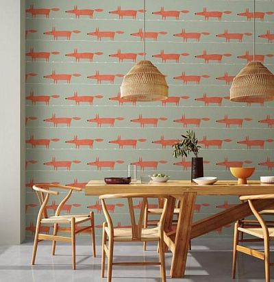 Обои современные с изображением лисиц 112792 Scion - 1