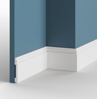 Mallers light MS118 плинтус (138х19х2000 мм) Mallers