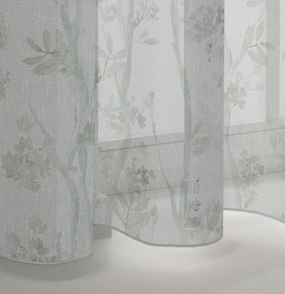 тюль дизайн современный с цветочным узором 8316-131 ADO - 1