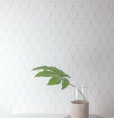 обои белые с рисунком ONY701 Khroma Zoom - 1
