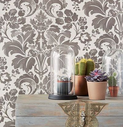 обои для стен с цветочным узором 356101  - 2
