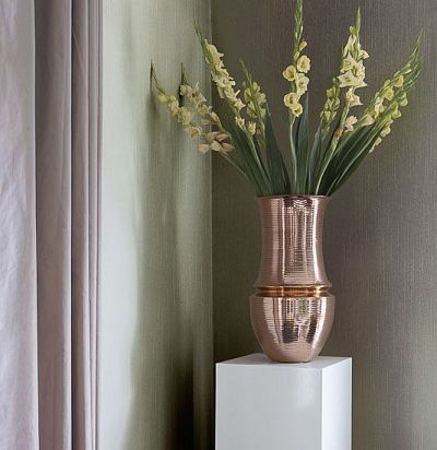 Обои однотонные коричневые 086101 Rasch Textil - 1