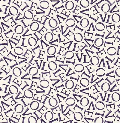 ткань из хлопка с принтом love 223442 Sanderson