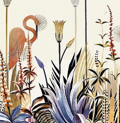 Панно с тропическим орнаментом DGAGA1021 Khroma