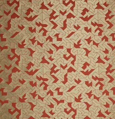 Ткань из Франции 10648.58 Origami Glaieul Nobilis